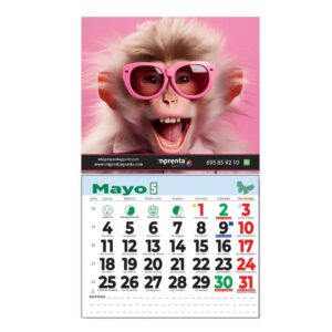 Calendarios magnéticos nevera personalizados