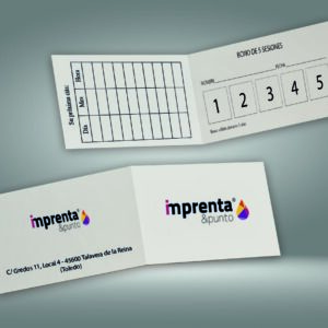 Tarjetas de visita dobles